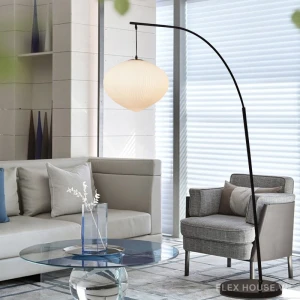 Đèn sàn trang trí phòng khách kiểu cần câu HX5675