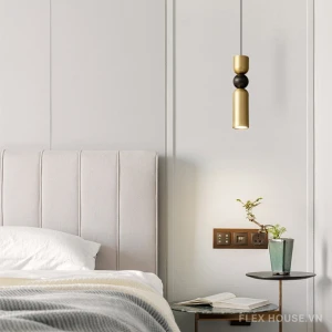 Đèn thả trần trang trí hình học nghệ thuật FLM030