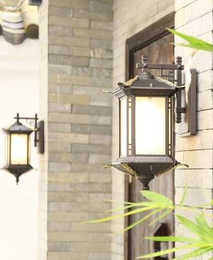 Đèn tường hành lang cổ điển Á Đông WK6805