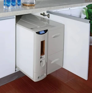 Thùng gạo âm tủ bếp ba ngăn điển tử cao cấp BT1345