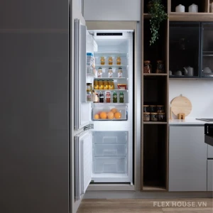 Tủ lạnh âm tủ Malloca không đông tuyết MF-246EBI