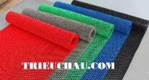 Thảm Nhựa Lưới Loại Thường Dày 4mm - Chống Trơn, An Toàn, Thoát Nước Nhanh