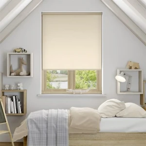 Mành sáo cuốn vải trơn hãng Star Blinds C70