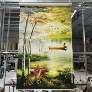 Rèm cuốn in tranh – mã B06