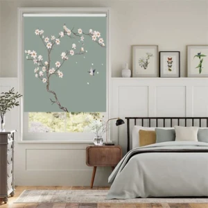 Rèm cuốn in tranh – mã B09