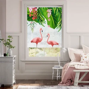 Rèm cuốn in tranh – mã B14