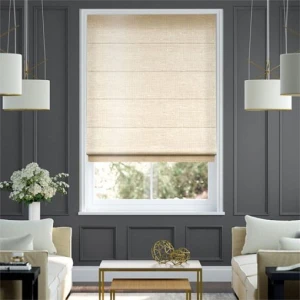 RÈM ROMAN MÀU KEM D03