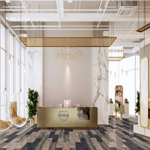 THẢM TRẢI SÀN VĂN PHÒNG TRENCO COLORCLOUD PLANK