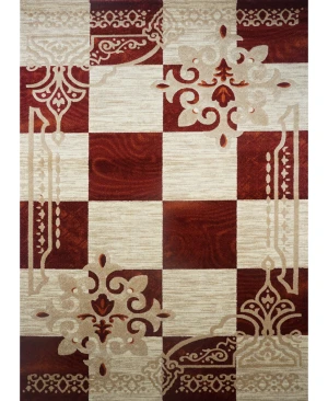 Thảm Sofa phòng khách LANTANA F1204 DRED DRED L