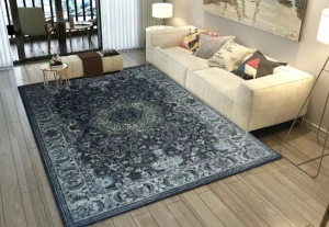 Thảm Sofa phòng khách LIMITED_EDITION_9657A_MT_NAVY