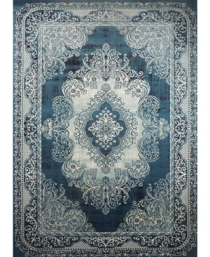 Thảm Sofa phòng khách SAHRA 08062 STEELBLUE NAVY L