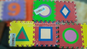 Thảm xốp hình học 30 x 30 cm