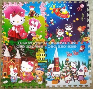 Thảm xốp hoạt hình 60 x 60 cm