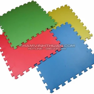Thảm xốp màu 1 x 1 m