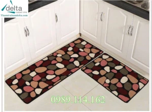 Thảm Bếp cao cấp Hình Sỏi
