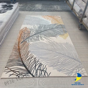 Thảm Lông Ngắn Dệt Lông Vũ Nhập Khẩu TLNCC 006