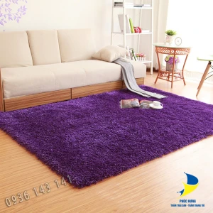 Thảm Lông Xù Cao Cấp Tím TLXCC 1