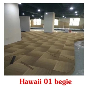 Thảm gạch Hawaii 01 màu vàng nâu