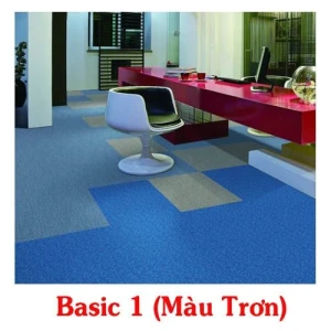 Thảm Gạch Màu trơn Basic 01