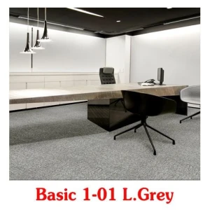 Thảm Màu Xám Nhạt Basic 1-01