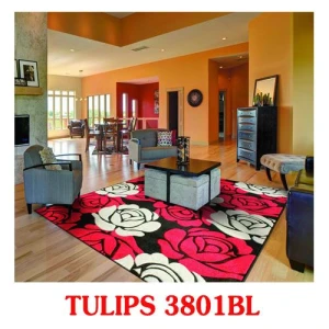 Thảm Salon Phòng Khách TULIPS 3801 BL