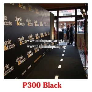 Thảm sự kiện màu đen P300