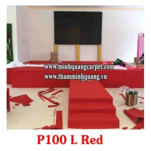 Thảm sự kiện màu đỏ tươi P100
