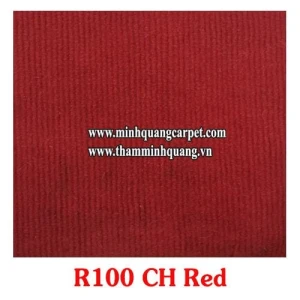Thảm sự kiện sọc đỏ tươi R100