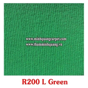 Thảm sự kiện sọc xanh lá R200