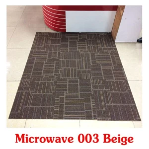 Thảm tấm Microwave 03 màu nâu