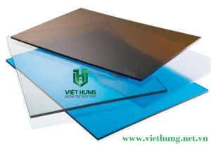 Tấm Lợp Polycarbonate Đặc Ruột Dày 4mm Phủ UV