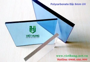 Tấm Lợp Polycarbonate Đặc Ruột Dày 6mm