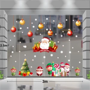 Decal Noel (T) -Dây treo quả châu 3m