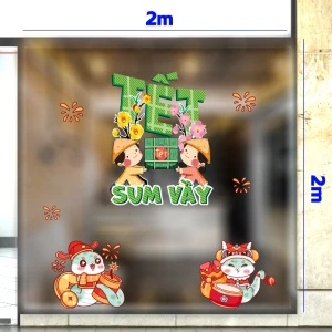 Decal Tết xuân 2025 - Tết (142 147)