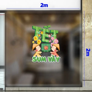 Decal Tết xuân 2025 - Tết 142