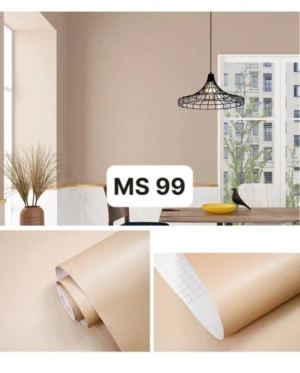 Giấy decal cuộn màu nâu nhạt