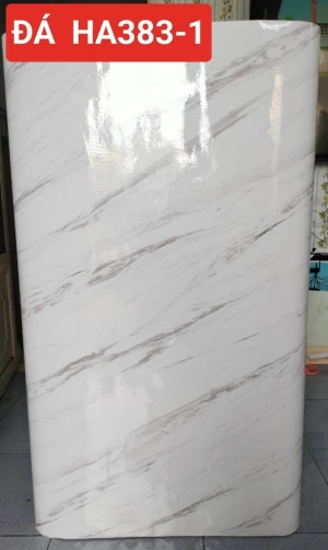 Giấy decal dán tường hoa cương trắng khổ 1m2