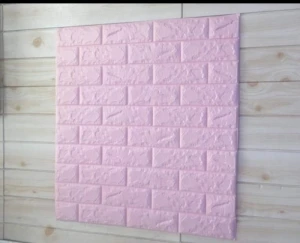 Xốp dán tường màu tím nhạt 8mm