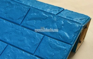 Xốp dán tường màu xanh dương (KNZ)