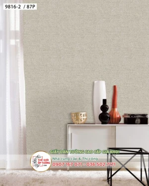 Giấy Dán Tường Hàn Quốc Cao Cấp THE VIEW [mới] 9816