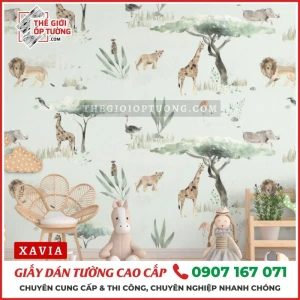 Mẫu Giấy Dán Tường Cao Cấp XAVIA 3933