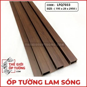 Ốp Tường Lam Sóng Vân Gỗ FLQ3077