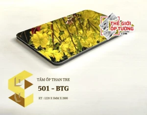 Ốp tường sợi than tre cao cấp 5mm mới 501