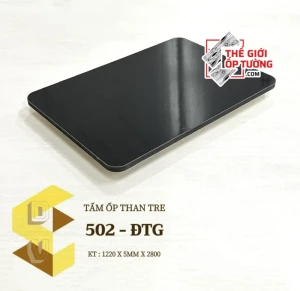 Ốp tường sợi than tre cao cấp 5mm mới 502