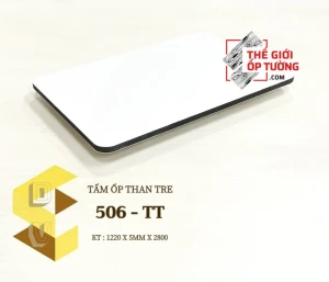 Ốp tường sợi than tre cao cấp 5mm mới 506