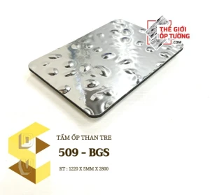 Ốp tường sợi than tre cao cấp 5mm mới 509