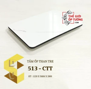 Ốp tường sợi than tre cao cấp 5mm mới 513