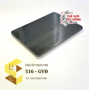 Ốp tường sợi than tre cao cấp 5mm mới 516