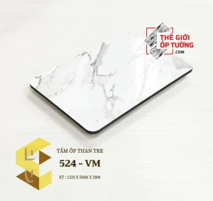 Ốp tường sợi than tre cao cấp 5mm mới 524