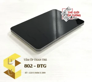 Ốp tường sợi than tre cao cấp 8mm mới 802